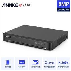 ANNKE D961BB 4K Καταγραφικό 16 καναλιών & 16 IP Smart Detection (Human/Vehicle)