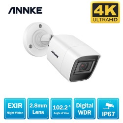 ANNKE CR1BL Ultra HD 8MP 2.8mm TVI CCTV Camera εξωτερικού χώρου 4K