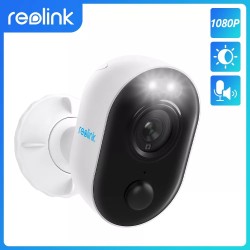 Reolink Lumus 2MP 2.8mm 1080P IP Wi-Fi Color Night Vision κάμερα εξωτερικού χώρου με λευκό φωτισμό