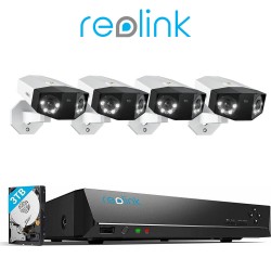 Reolink Set 4MP RLN16-410 + 4x Reolink Duo PoE + 3 TB HDD
