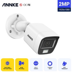 ANNKE CT1GT 3.6mm Dual Light and Built-in Microphone NightChroma bullet camera 1080p Εξωτερικού χώρου