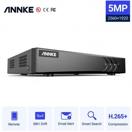 ANNKE DW61LD Καταγραφικό 16 καναλιών 5MP + 2 IP